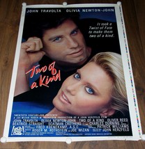 Olivia Newton John Two Of A Kind Movie Poster Vintage 1983 John Travolta - £131.40 GBP