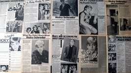 Ricky Schroder ~ Eighteen (18) B&amp;W Vintage Articles Frm 1983-1986 ~ B3 Clippings - £7.62 GBP