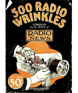 500 Radio Wrinkles by Radio News 1926 PDF on CD - $300.27 MXN