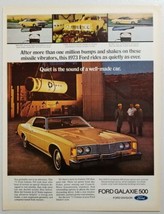 1972 Print Ad The 1973 Ford Galaxie 500 Missile Testing Hangar - $11.68