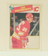 1988-89 O-Pee-Chee OPC Joe Nieuwendyk #16 Rookie RC - £10.08 GBP