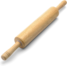 Classic Wood Rolling Pin, 17.75 Inch, Natural - £15.13 GBP