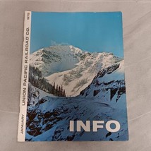 Union Pacific Railroad Info Magazine January 1975 - £10.34 GBP