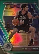 2021 Panini Prizm COREY KISPERT RC Card Card #8 NBA Rookie Washington Wi... - $2.39