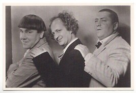 THE THREE STOOGES The American Postcard Company 4&quot; x 6&quot; Postcard (1983) - £7.10 GBP
