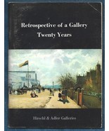 Retrospective of a Gallery-20 Years PB-Hirschl &amp; Adler Galleries-1973 - $187.20 MXN