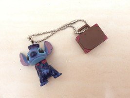 Disney Lilo Stitch dressed as Service Man And Briefcase Keychain, Strap.... - £7.98 GBP