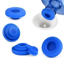 4 Pcs Reusable 5 Gallon Water Jug Caps Leak Proof Bottle Lids (55mm) Bot... - $11.41