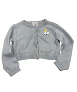 Disney Store Vintage Cinderella Cardigan Sweater 3T Embroidered Silver &amp;... - €16,61 EUR