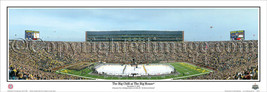 Michigan vs Michigan State The Big Chill Unframed Panoramic Poster 4029 - $49.95