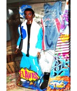  Flavas Tre Hip Hop Male Doll Mattel African American  - £40.02 GBP