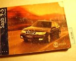 1999 Saab 9.5 9-5 Owners Manual [Paperback] Saab - £39.15 GBP