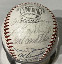 1961 St Louis Cardinals Team Signed Baseball Stan Musial, Ken Boyer, 29 SIGS! - £929.95 GBP