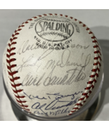 1961 St Louis Cardinals Team Signed Baseball Stan Musial, Ken Boyer, 29 ... - £969.82 GBP
