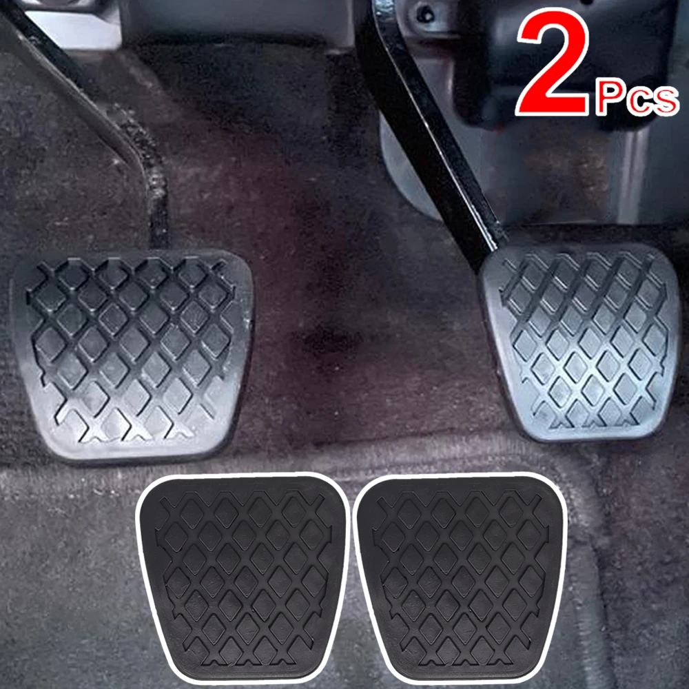 2Pcs Rubber Brake Clutch Foot Pedal Pad Cover For Honda Accord 1976 - 20... - $7.93
