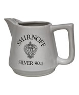 Smirnoff Silver 90.4 Proof Vodka Pitcher Vtg 70s Retro Barware Collectible - $229.54 MXN