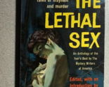 THE LETHAL SEX edited by John D. Macdonald (1959) Dell mystery paperback... - $14.84