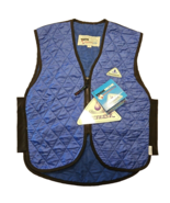Hyper Kewl Evaporative Cooling Vest Blue Small Motorcycle Elite Sport Te... - $38.38