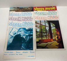 Sheet Music Magazine | Lot of 7- 1980 + 1981 - £27.55 GBP