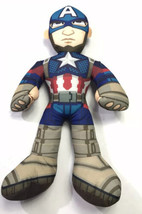 Captain America Plush Toy XLarge 19 &#39;&#39; Avengers Marvel - £18.42 GBP