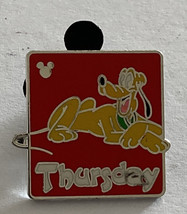 Days Of The Week Pluto Thursday Disney Pin - £27.45 GBP
