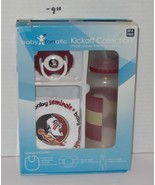 NCAA FSU Florida State Seminoles GIFT SET BOTTLE BIB PACIFIER BY BABY FA... - $34.66 CAD
