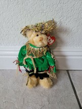 TY 2000 ALFALFA the SCARECROW BEAR ATTIC TREASURES - MINT with MINT TAGS - £9.46 GBP