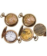 IL,Elgin-,0 Size Ladies 14K Multicolored Gold Elgin Pocket Watch with Diamond - £919.05 GBP