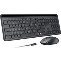 Bluetooth Keyboard And Mouse Compatible For Mac And Windows, Multi Device Keyboa - £69.53 GBP