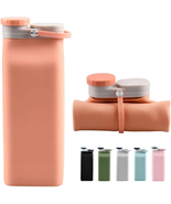 Collapsible Water Bottle BPA Free - Foldable Water Bottle for Travel Spo... - £11.64 GBP