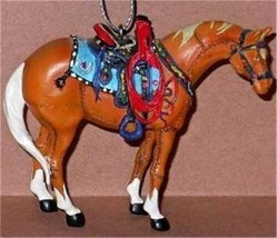 Rare 2003 Retired Trail of Painted Ponies Happy Trails Christmas Ornament #12327 - £51.50 GBP