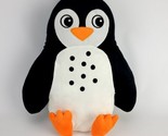 Ikea BLÅVINGAD Cushion Penguin Shaped Black/White 16x13&quot; Blavingad Plush... - $39.58
