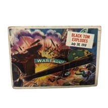 VTG 1954 Topps Scoops # 49 Black Tom Explodes Card - £31.91 GBP