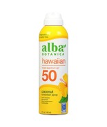 Alba Botanica Sunscreen Spray for Face and Body, Broad Spectrum SPF 50 S... - $178.39 MXN
