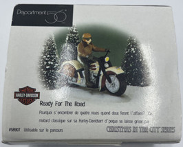 Dept 56 Harley-Davidson &quot;Ready For The Road &quot; - £31.27 GBP