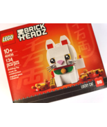 Lego 40436 Brickheadz Lucky Cat - 134 Pieces - New &amp; Sealed Retired Mane... - £26.01 GBP