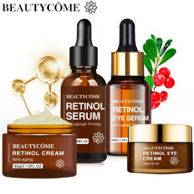 Beautycome Retinol Face Eye Cream Serum 4PCS/SET Firming Lifting Anti-Aging - £29.06 GBP