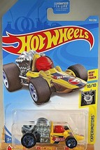 2019 Hot Wheels Treasure Hunt #163 Experimotors 10/10 HEAD STARTER Yellow Blu5Sp - £6.53 GBP