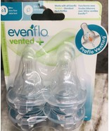 Evenflo  Vented + 4 Vented Nipples 0m+ Slow Flow.  Proflo Venting. - $201.55 CAD