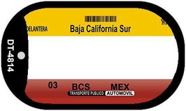 Baja California Sur Mexico Blank Novelty Metal Dog Tag Necklace DT-4814 - £12.63 GBP