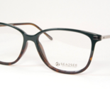 SEA2SEE ELBA 63 HAVANA GREEN GRADIENT UNIQUE EYEGLASSES FRAME 57-14-140m... - $163.53