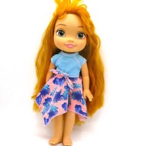 Disney Frozen Anna Toddler Doll 13&quot; Red Hair Blue Eyes Outfit Included - $9.41