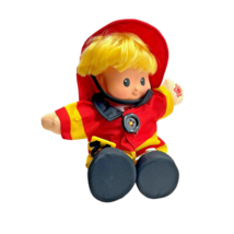 Fisher Price Little People Learn to Dress Talking Fireman Firefighter Ed... - £13.62 GBP