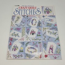 Leisure Arts The Big Book of Crazy Quilt Stitches Pattern Book 2009 - £7.81 GBP