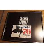 Republican National Convention 1976 Kansas City Crown Center ABC News Sign - $521.35 CAD