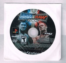 WWE Smackdown Vs. Raw 2006 Video Game Sony PS2 PlayStation 2 2003 disc Only - £11.51 GBP