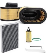 4PCS Engine Air Filter Air Filter + Oil Filter + Cabin Air Filter for 20... - $135.72 CAD