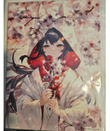 Hololive Vtuber Ookami Mio 2nd Anniversary Canvas Print IMPORTED LIMITED EDITION - $118.80