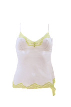 AGENT PROVOCATEUR Donne Provocative Lingerie Lace Scivolare Bianca Taglia S - $73.54