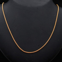 22k Print Amazing Gold 24inch Ball Chain Daughter Gift Gemstone Jewelry - £1,880.59 GBP